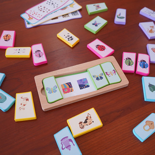 幼儿园智力找关联配对拼图3岁儿童学习观察力益智区投放材料