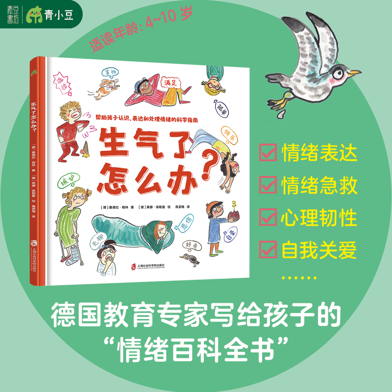 生气了怎么办？学会好好生气拥有让自己快乐的能力帮助孩子正确认识表达和处理情绪的科学指南吵架了怎么办姊妹篇情绪百科全书童书