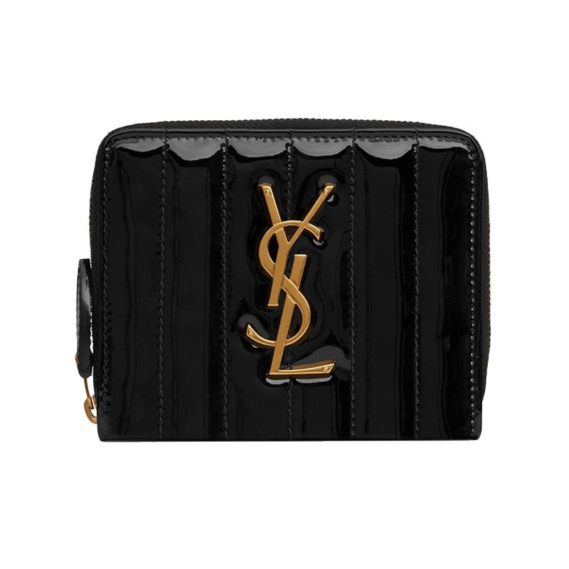 YSL 圣罗兰 女士黑色钱包 553678-0UF11-1000