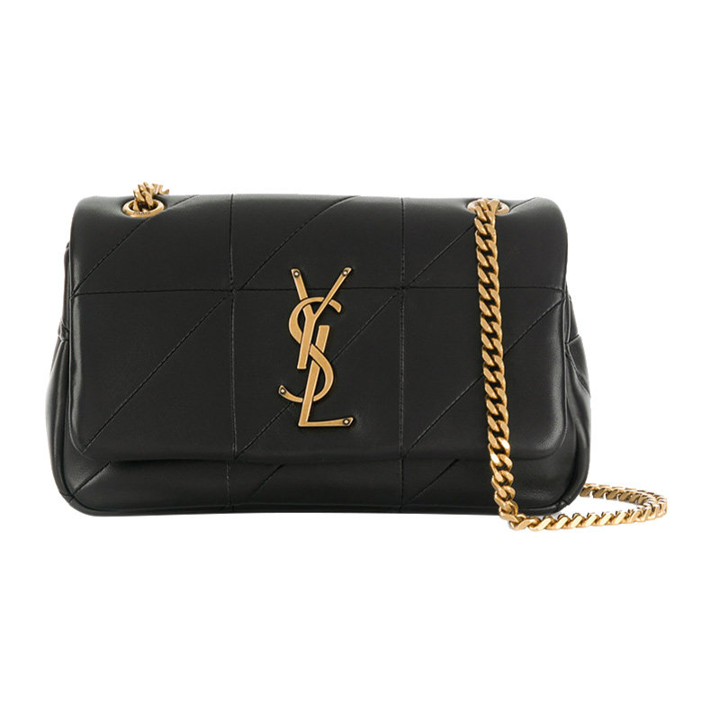 YSL 圣罗兰 女士黑色羊皮单肩挎包 515820-COP67-1000