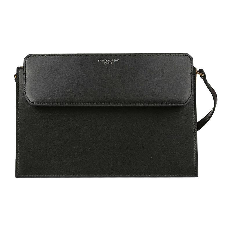 YSL 圣罗兰 女士黑色牛皮单肩包斜挎包 532561-0SX0W-1000