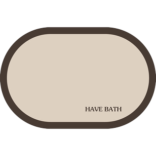 卫生间浴室地垫防滑吸水厕所门口洗手间硅藻泥速干脚垫地毯卫浴