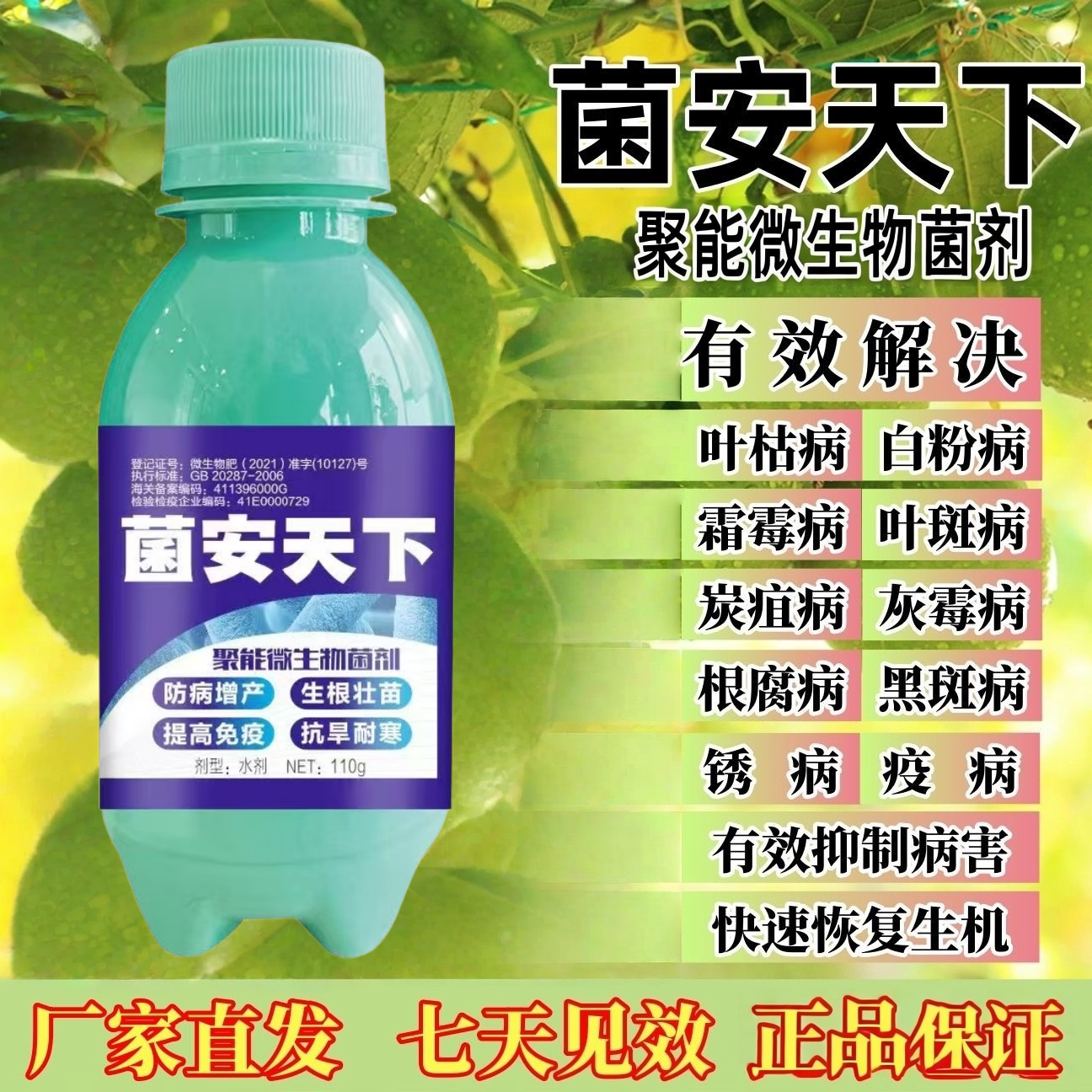 菌安天下聚能微生物菌剂图片