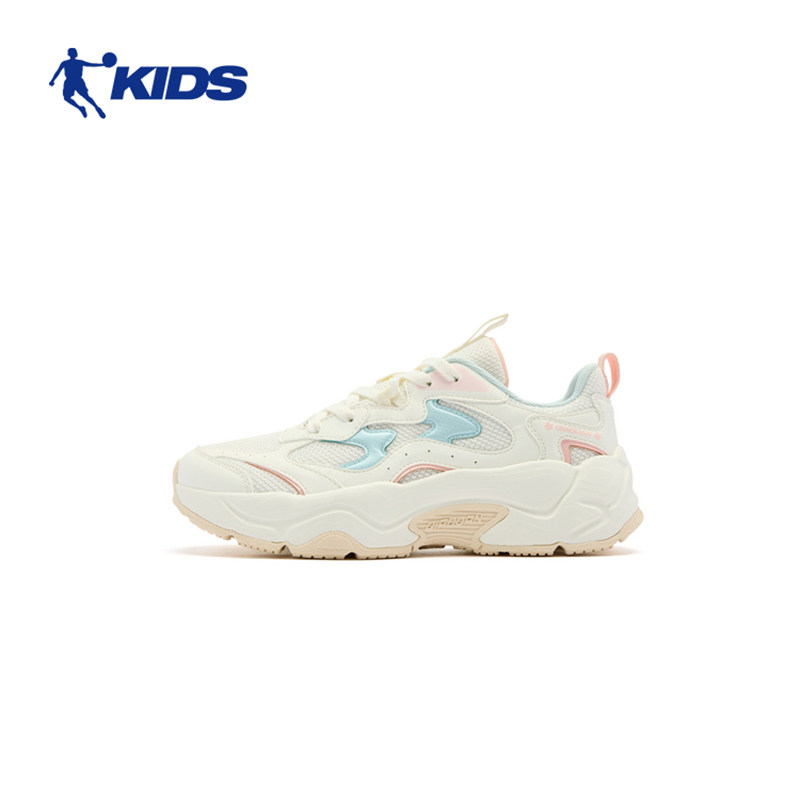 乔丹儿童运动鞋2025春季新款女童增高校园休闲鞋商场同款T6510591