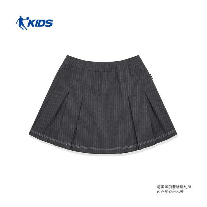乔丹儿童半身裙2026秋季新款女童中大童休闲运动裙TDAKQB264044
