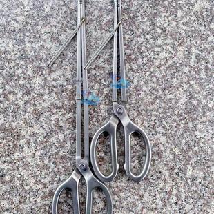 全304不锈钢夹子防侧滑泥鳅夹螃蟹夹钳垃圾夹专用赶海工具烧烤夹