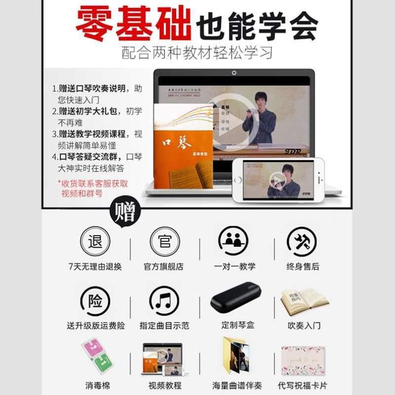 0648s半音阶孔C专业12级-初学者口琴JDR嘉德瑞演奏调十二EVO