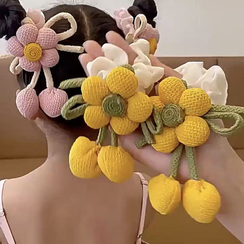 儿童发饰女童可爱花朵发圈