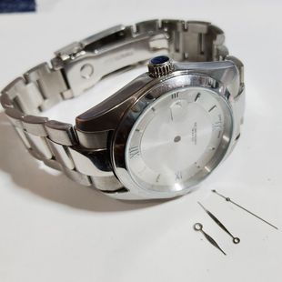 2813机芯单历透底锁把头手表配件 8205 代欧表壳38表径8200 8215