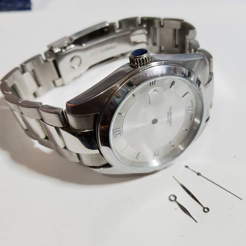 代欧表壳38表径8200 8215 8205 2813机芯单历透底锁把头手表配件