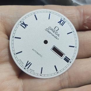 代用欧白色表盘玫瑰金刻度字面35.3毫米左右8200双历机械手表配件