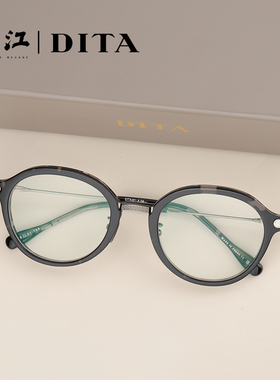 DITA眼镜STATESIDE-FOUR DTX451【亚洲限定款】圆框近视眼镜框男