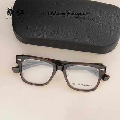 999.9眼镜日本神级手工复古高端镜架板材钛方形近视镜男女 SF9016