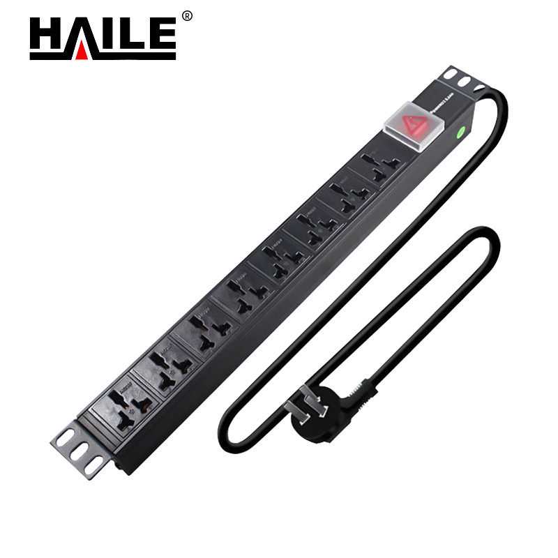 HAILE机柜PDU插座 D3000-10A8-KG 个