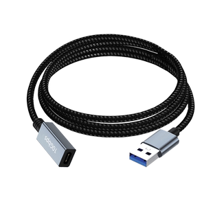 USB3.1公转Type-C母数据线转接头延长器高速传输适用于笔记本电脑连接移动硬盘数字解码耳机车载carplay充电