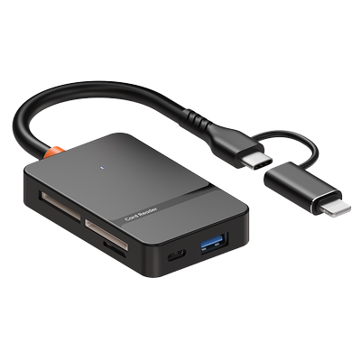 Type-C多合1高速读卡器