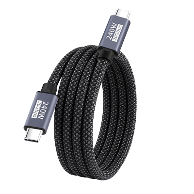 双Type-C全功能磁吸贴贴线快充线