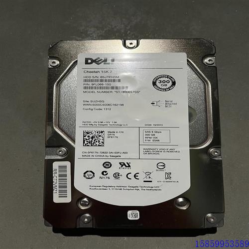 议价(请询价)DELL 300G ST3300657SS F61