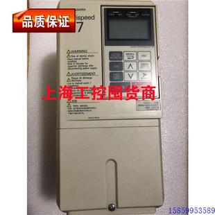 3.7KW380V 议价原装 G7B43P7 拆机安川变频器 八成新实拍 CIMR