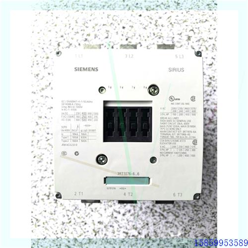 议价3RT1076-6AP36产品接触器  线圈电压220~2