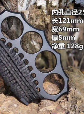 拳虎扣指虎防身拳扣虎指手扣拳套手撑子铁四指拳套戒指环防卫拳击