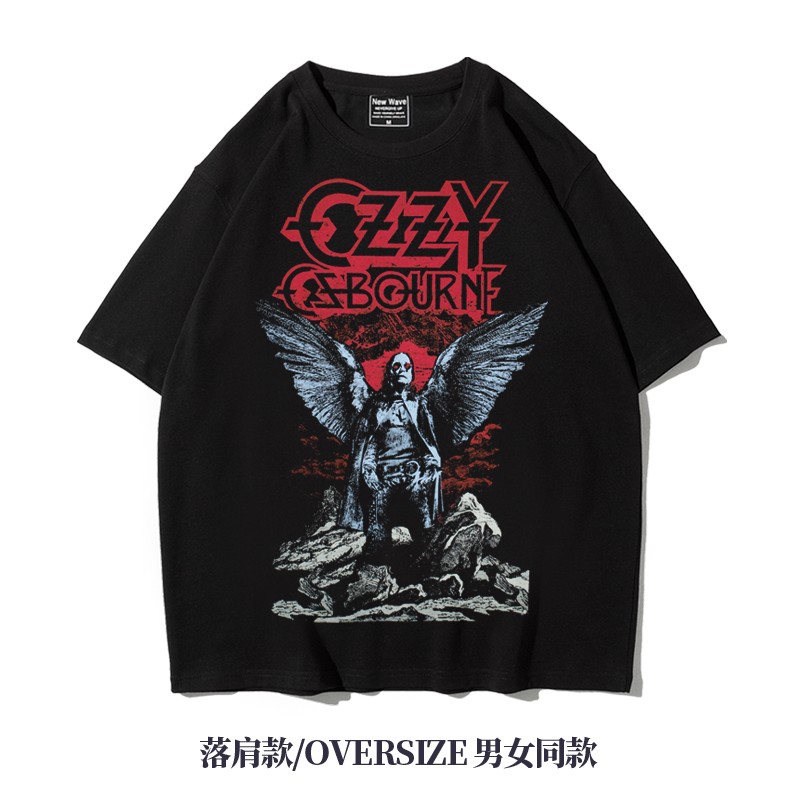 五分袖ozzy宽松T恤服装