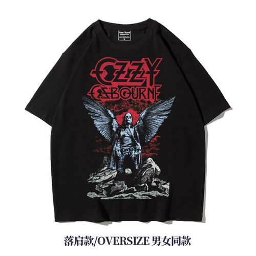 五分袖ozzy宽松T恤服装