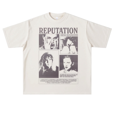 vintage美式复古泰勒斯威夫特Taylorswift小霉霉oversize宽松短袖