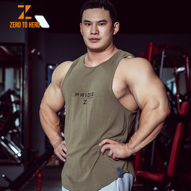 zerotohero健身背心宽松肌肉型坎肩无袖运动训练撸铁pro同款上衣