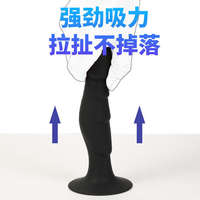 Silicone anal plug thickened anal dilator, male posterior vestibular suction cup, penis simulation, sex chrysanthemum, sm sexual products thumbnail 5