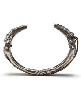 正品银主师原创02手3力作纯新版轻版黑白无常镯挖2掘民族之魂