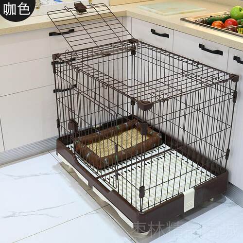 正品宠物笼室内子中型小犬狗泰迪博美带厕所猫笼子猫别墅围栏狗窝