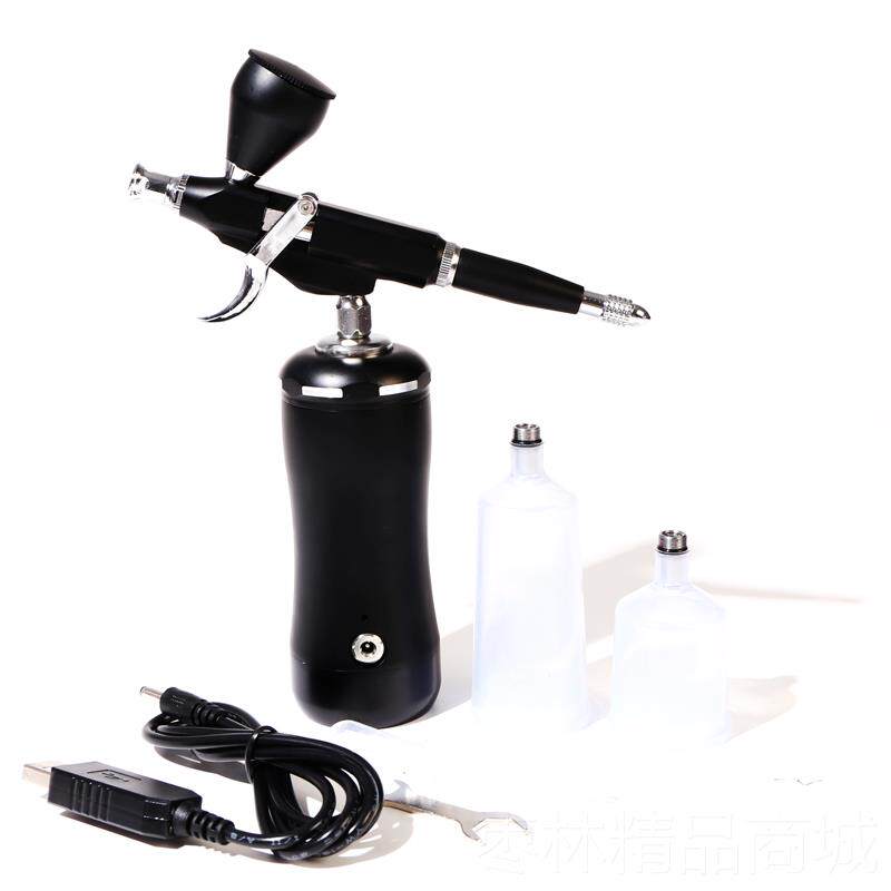 正品电动喷笔气泵你迷充电式便携气泵模型上手办颜料喷色漆工具套