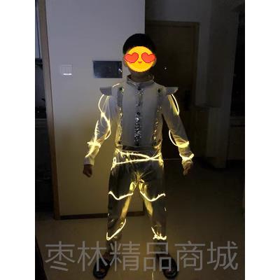 正品天款服儿童新机器人表演小荷风采与未来牵手天舞蹈服装太空演