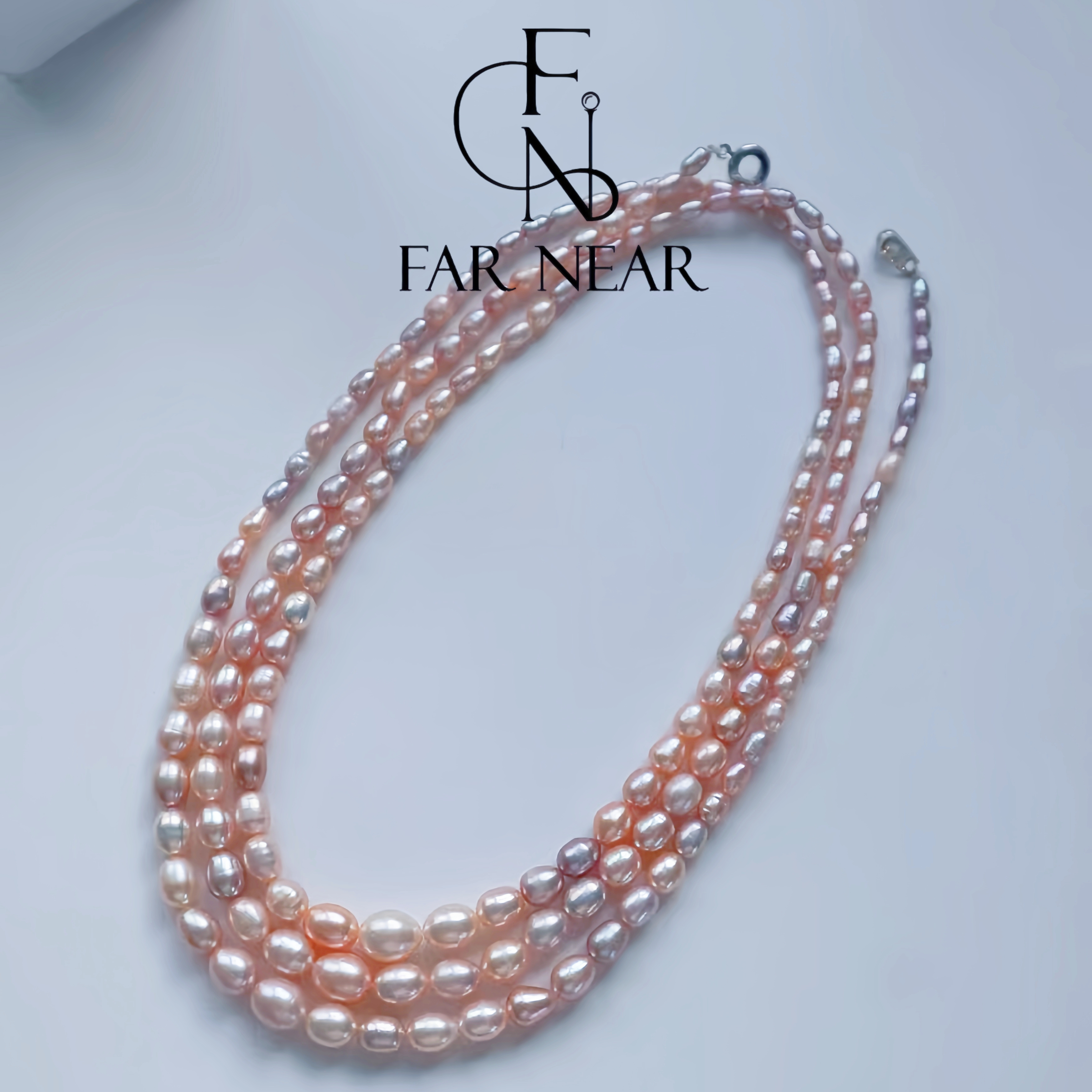 天然淡水珍珠毛衣链1.2米FARNEAR