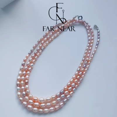 天然淡水珍珠毛衣链1.2米FARNEAR