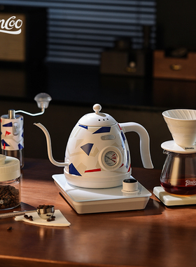 Bincoo智能温控手冲咖啡壶长嘴恒温B壶带温度计日式手冲器具套装