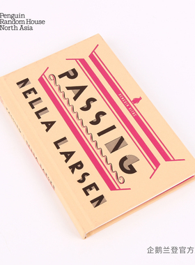 英文原版 Passing 冒充白人 冒名之肤 影视原著 美国混血人群 哈莱姆文艺复兴作品 Penguin Vitae 系列 精装