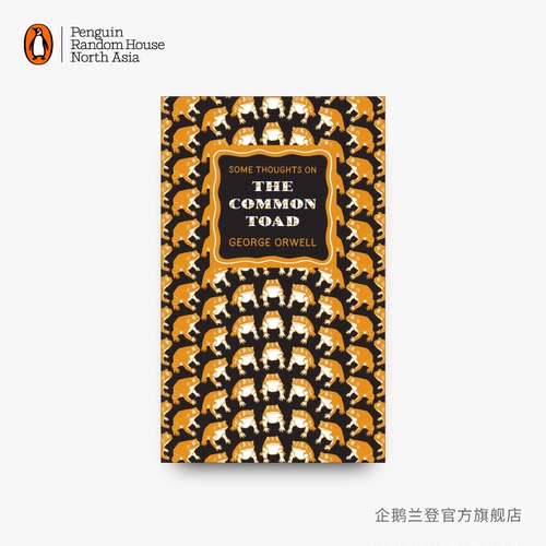 英文原版 普通蟾蜍随想录 奥威尔 散文  Some Thoughts on the Common Toad 企鹅伟大思想 Penguin Great Ideas 平装