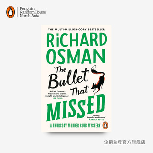 英文原版 消失的子弹 周四推理俱乐部3 The Bullet That Missed 理查德·奧斯曼 进口