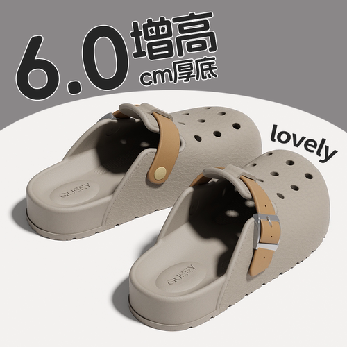 勃肯风洞洞鞋男士夏天2025新款