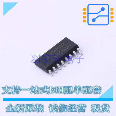 RS232芯片 ICL3232CBNZ SOIC-16 RENESAS 全新原装正品