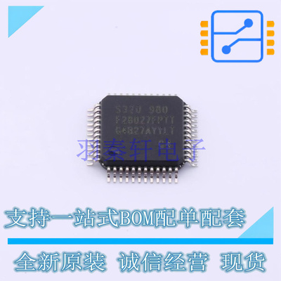 单片机(MCU/MPU/SOC) TMS320F28027FPTTR LQFP-48 TI 全新原装正