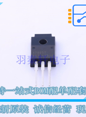 线性稳压器(LDO) BA17805T TO-220 ROHM 全新原装正品