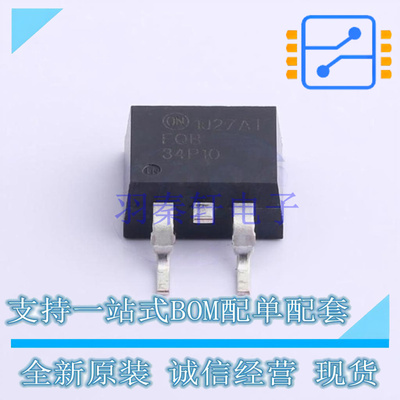 场效应管(MOSFET) FQB34P10TM TO-263-3 ON 全新原装正品