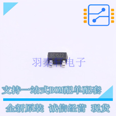 线性稳压器(LDO) XC6206P152MR(1uA) SOT-23-3L TECH PUBLIC 全新