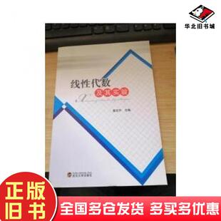 正版旧书线性代数及其实验陈东升武汉大学出版社9787307165199