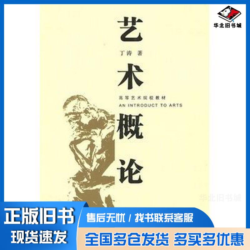 正版旧书艺术概论丁涛著江苏美术出版社丁涛著江苏美术出版社9787534430831