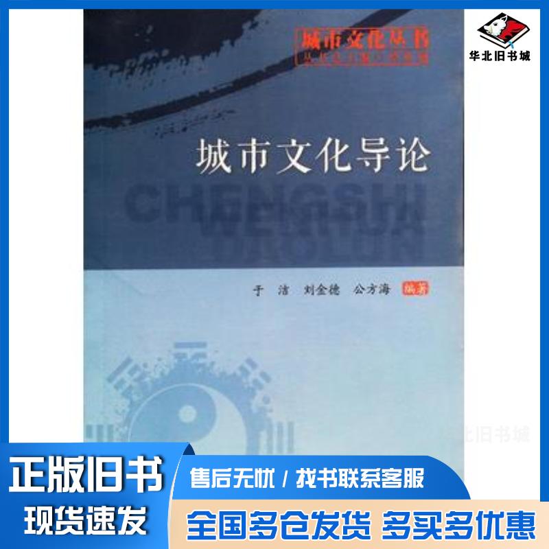 正版旧书城市文化导论丁浩中国石油大学出版社9787563654413
