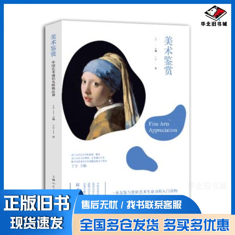 正版旧书中国艺术通识名师精品课:美术鉴赏丁宁著上海人民美术出版社9787558616426